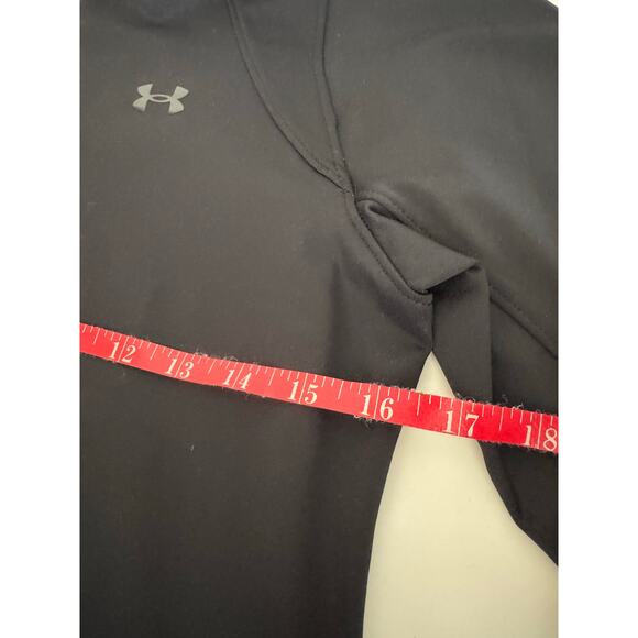 NWT Under Armour Women's Fitted Full Zip Jacket Stretch Black Size Small - Picture 5 of 8